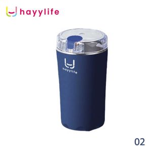 HAYYLIFE Grinder Elektrik 8 Bilah Pisau – Giling Kopi Kacang & Bumbu Serbaguna HL-DAB872