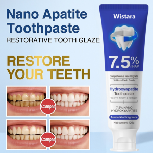 7.5% Nano-Hydroxyapatite Restorative Toothpaste Relieve Tooth Sensitivity Eliminate Bad Breath Anti-cavity Toothpaste