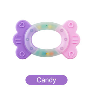 Mumystation Mainan Teether Gigitan Bayi Kerincingan Bayi Bahan Silikon BPA FREE