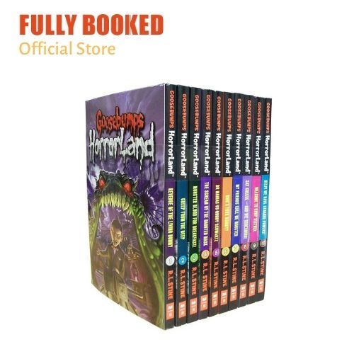 Goosebumps Horrorland Series 10 Books Set Collection Pack Paperback Lazada Ph