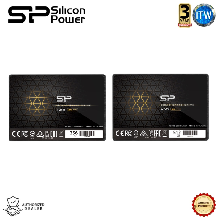 Silicon Power Ace A58 - 3D NAND TLC, SATA III, 2.5" 7mm (0.28 ...