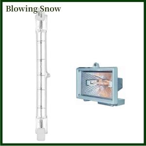 Blowing 1PC 100 200 300W Halogen đèn 118mm đôi đã kết thúc tuyến tính R7S Halogen bóng đèn AC230V hộ gia đình trang trí R7S Halogen bóng đèn