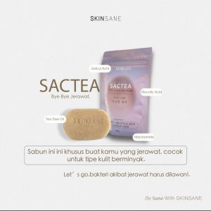 SKINSANE Face and Body Bar Soap 80gr Sabun Batang untuk kulit Wajah dan Tubuh Glowing