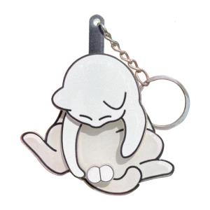 Cats Keychains Bag Ornament Animal Pull Play Eggs Cats Pendant Key Holder Purse Bag Decorations Girls Gift