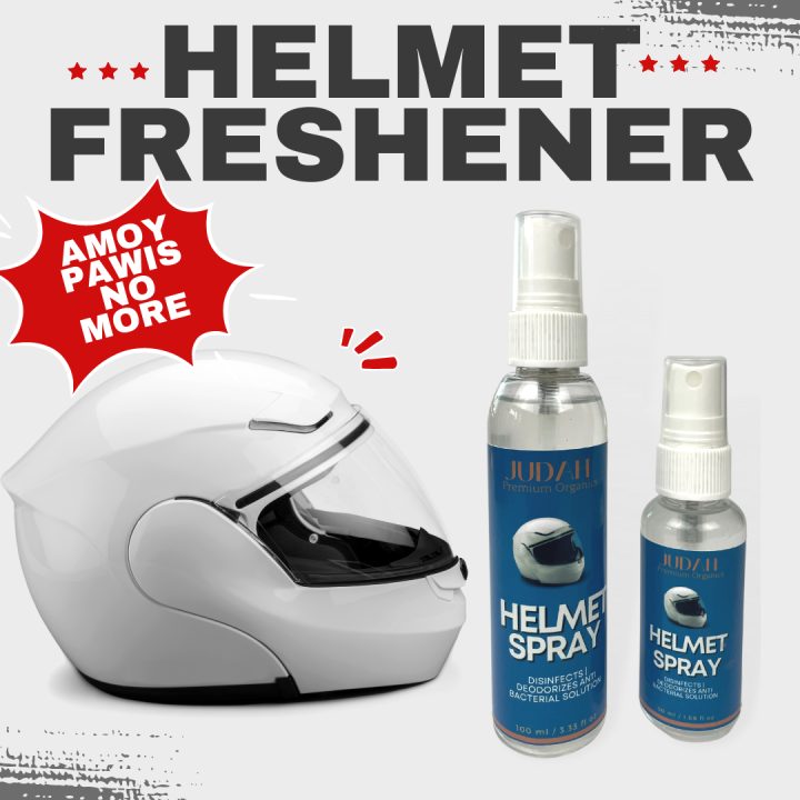 Helmet Spray Deodorizer (50ml/100ml) Amoy Pawis No More Fresh Bamboo Scent Helmet