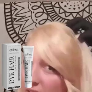 EELHOE  Krim Rambut Abu-abu   Warna Rambut Alami Tahan Lama Tidak Merusak Mudah Diaplikasikan Mudah Dicuci Agen Warna Rambut Trendy