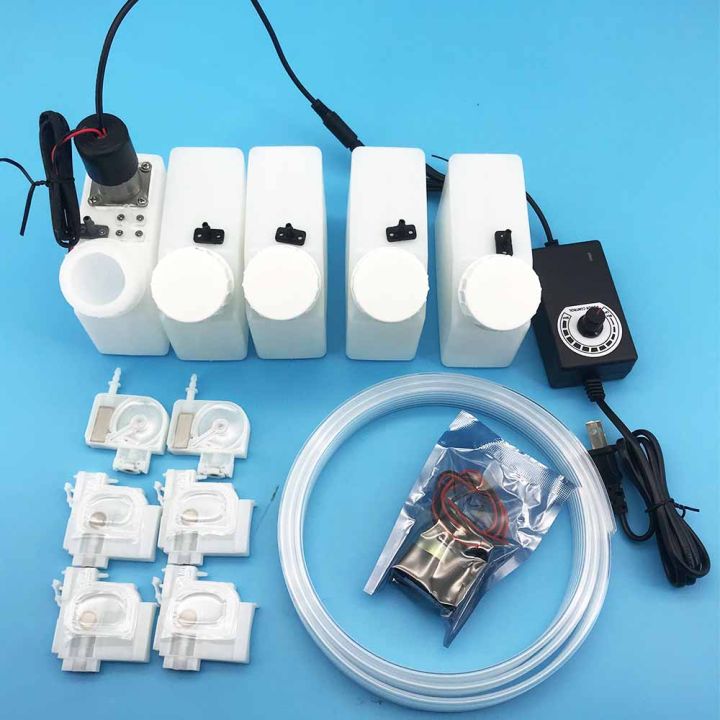 DTF DTG L1800 1390 L805 White Ink Circulation System CISS for Epson ...