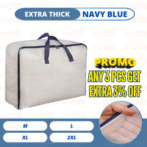 BIG BAG Pillow Bag Pillow Storage Bag With Zipper Beg Bantal Beg Cadar Transparent Bedsheet Bag Beg Toto