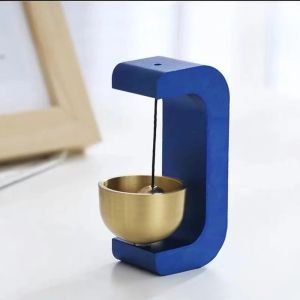 xpkQ Brass dopamine style bell bedroom pendant entrance doorbell meditation wind chime decoration door decoration bell ornament. 4P6B8