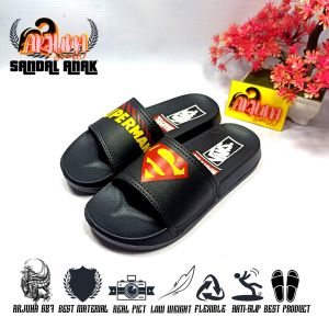 Sandal Anak Laki-Laki & Perempuan Karakter Bahan Karet Empuk Ringan Premium / ARJUNA 687