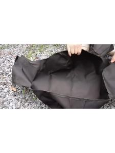 Cornerr Outdoor Hand-held Sail Bag Barbecue Wood Moving Bag Camping Stove Wooden Pile Storage Bag Large Size 5B8Q6