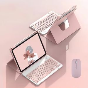 For IPad 11th A16 Air11 M3 Air6/7 10th Generation Bluetooth Keyboard 360°rotation Case