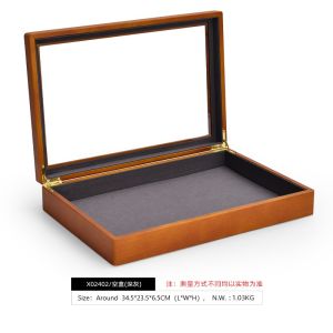 Oirlv Wooden Jewelry Ring Earrings Bracelet Watch Necklace Storage Case Jewelry Organizer Gold Jade Diamond Display Box X024