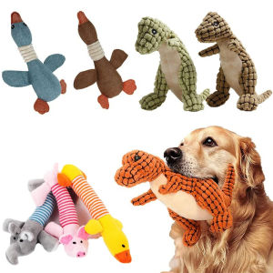 Pet Dog Toys Squeak Bite Resistant Toys Small Large Dogs Cats Toy Puppy Interactive Chew Molar Toy Sound Pet Accessories