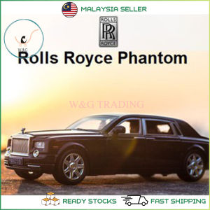 [WG] 1:24 Rolls-Royce Phantom DIECAST Vehicle Sound Light Pull Back Car
