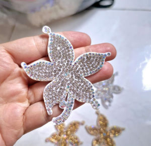 Hình đính đá may lên áo trang trí- bảng 8cm