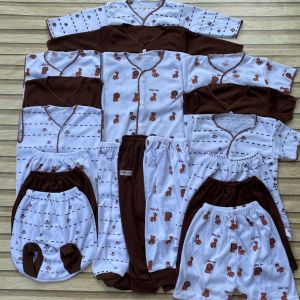 Baju Bayi Baru Lahir 18 Pcs Baju Bayi Laki Laki Baju Bayi Perempuan Perlengkapan Bayi Baru Lahir Baju Bayi Lengan Panjang Celana Panjang Bayi Baru Lahir Setelan Bayi Motif Terbaru kekinian Termurah Terlaris Jaya Baby&Kids