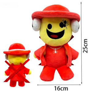 25cm Game Steal A Brainrot Sammy Jandel plush Toy Stuffed Doll Soft Animal Anime Cartoon Monkey For Fans Birthday Christmas Gifts