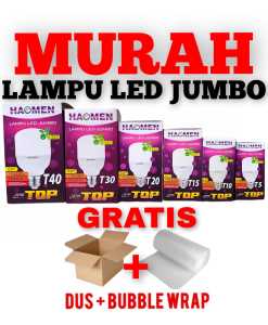 Lampu Led JUMBO 5W 10W 15W 20W 30W 40W 60W 70W HAOMEN BOHLAM LED JUMBO BISA LOW VOLTASE