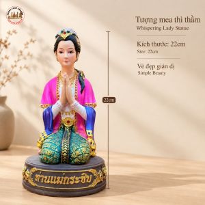 Quà Tặng Lưu Niệm Tượng Mea Thì Thầm Trang Trí Mang Đến Niềm Vui Nhỏ