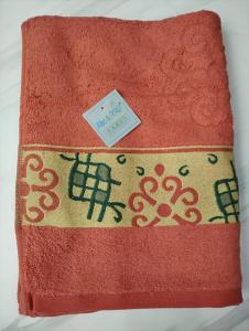 HANDUK MANDI BESAR POLOS WARNA CERAH LIS KETUPAT LEBARAN SERAP AIR PREMIUM