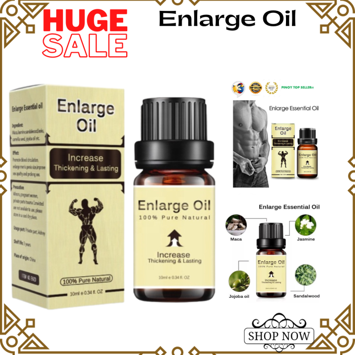 Original and Effective Enlage Oil 100 Pure Natural Men Increase