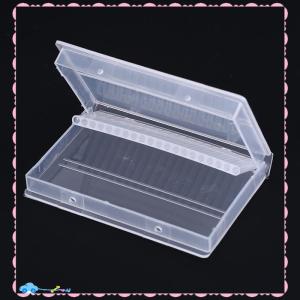 🔥【Flash Sale】🔥 20 hole nail drill bits box plastic display stand container for 3 32 bits drill