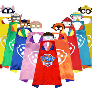 Paw Patrol Toys Cape Cloak Cosplay Cartoon Puppy Patrol Birthday Gifts Christmas Party Decoration Toys For Children