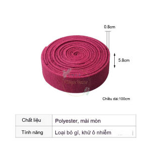 Cuộn Giẻ Cọ Xoang Nồi Dài 1M Dễ Cắt Miếng Chà Nhám Nhà Bếp Loại Bỏ Rỉ Sét Và Bụi Bẩn