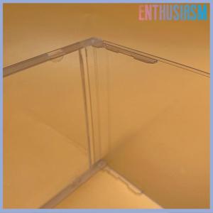 【Enthusiasm】🌟🌟【Hot Sale】🎈 1PCS ReadStar Transparent Plastic Single Piece disc case CD case thickened CD DVD disc box Disc box