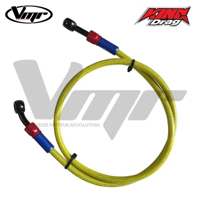 King Drag Braided Brake Hose Front 100Cm Rear 60Cm Aerox / Nmax / Mio / Sniper 150 / Raider 150 / Mio I 125