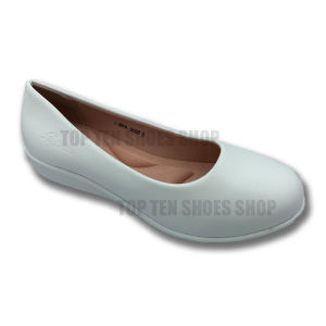 Dr. Cardin Office Shoe Women Pillow Foam Slip On Pump Kasut Hitam Nurse Shoe White Kasut Jururawat 9090