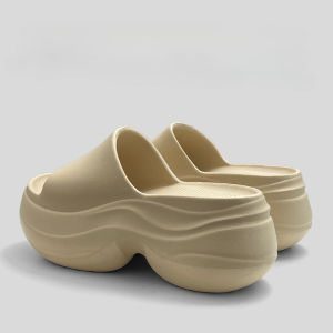 IELGY EVA Solid Color Minimalist Thick-soled Height-increasing Slippers for Women