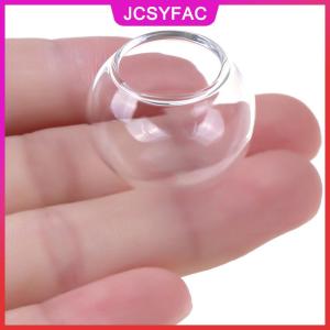 JCSYFAC 1X Nhà búp bê Bể cá mini thu nhỏ bát thủy tinh Mini Phụ Kiện Nhà búp bê