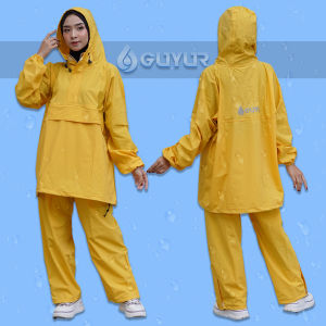 jas hujan kangguru original guyur dewasa bahan premium tebal anti air model kantung kanggoroo ori