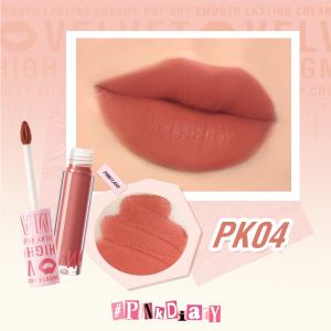 PINKFLASH PinkDiary Velvet Matte Lipstick Lip Cream Smooth High Pigment Lasting Tahan Air Lipstik