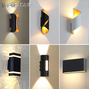 Outdoor Wall Light LED Lampu Dinding Waterproof Modern Wall Lights Sconces