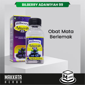 BILBERRY ADAWIYAH 99 Ekstrak Bilberry Ampuh Mengobati Mata Berlemak Parah Mata Minus ORIGINAL BPOM