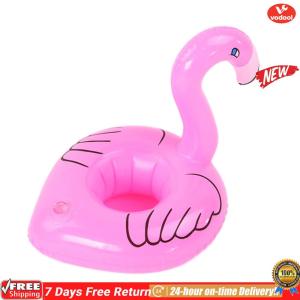 20 Pcs Flamingos Cup Holder for Beverage Cans Cups Swimming Pool Float Drink Pool Float for Pool Party Water Fun