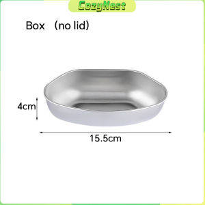 C.N Stainless Steel Household Food Steaming Bowl Fan Shaped Bowl Kitchen Accessories 1Pc