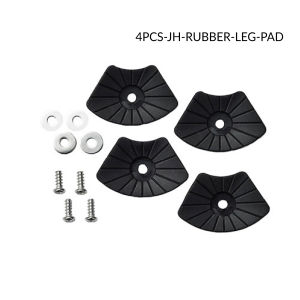 4PCS Rubber Leg Pad Replacement Part for Magic Cane Foldable Walking Stick Non Slip Walking Cane Elderly Tongkat Kaki