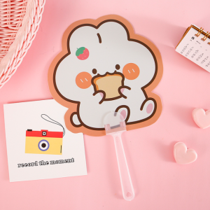 Gratis Ongkir - Kipas Gagang Cartoon Korean Style / Kipas Tangan Kartun Lucu