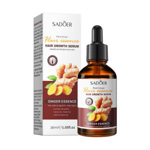 SADOER Ginger Refreshing Pliable Shampoo Hair Growth Serum Reduce Dryness Bifurcation Moisturizing Ginger Series Hair Care Products