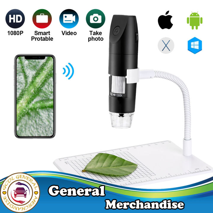 Wireless Wifi Digital Microscope with Android/ iOS Smartphone or Tablet ...