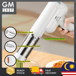 GMSHOP Household Kitchen Noodle Mini Pasta Maker Wireless Handheld Noodle Machine Portable Fully Automatic