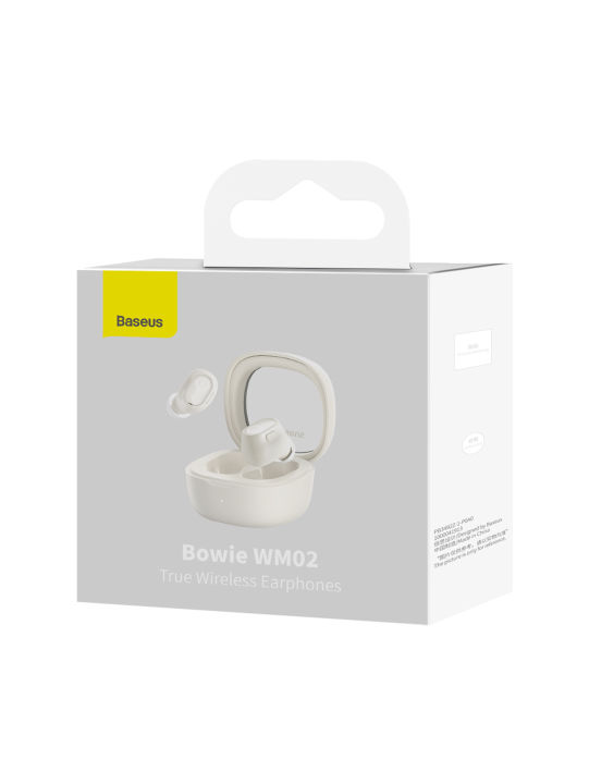 Baseus Bluetooth WM02 5.3 Earpbuds Smart Noise Canceling In-ear Headset ...