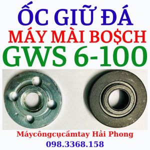 Bộ Trục giữ đá máy mài Bo.S.ch GWS6-100 / mài DCA  ASM03-100A / mài DongCheng DSM03-100A ...
