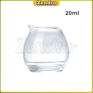 ZEO Mini Milk Cups Small Milk Cups Espresso Cups Small Size Glass 20ml 50ml