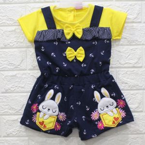 Set Baju Anak Bayi Perempuan Usia 0 sampai 12 Bulan