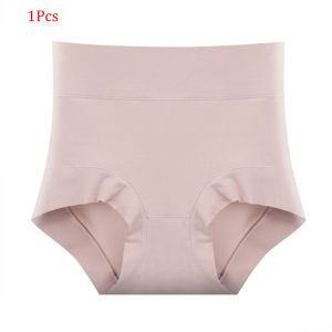 Sentexin 1/3Pcs High Waist Underwear Womens Cotton Panties Tummy Control Hip Lift Underpants Breathable Girls Briefs Plus Size M-XXL